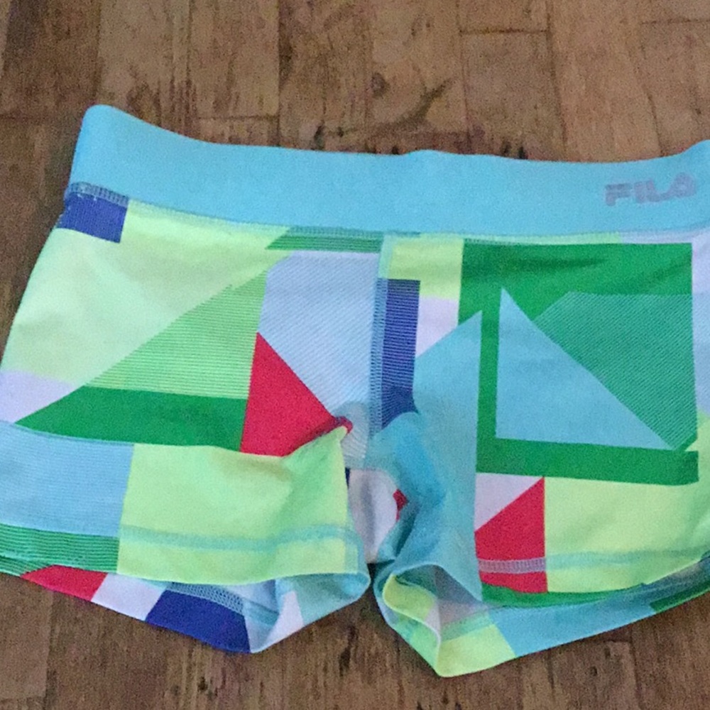 FILA SPANDEX WORKOUT SHORTS